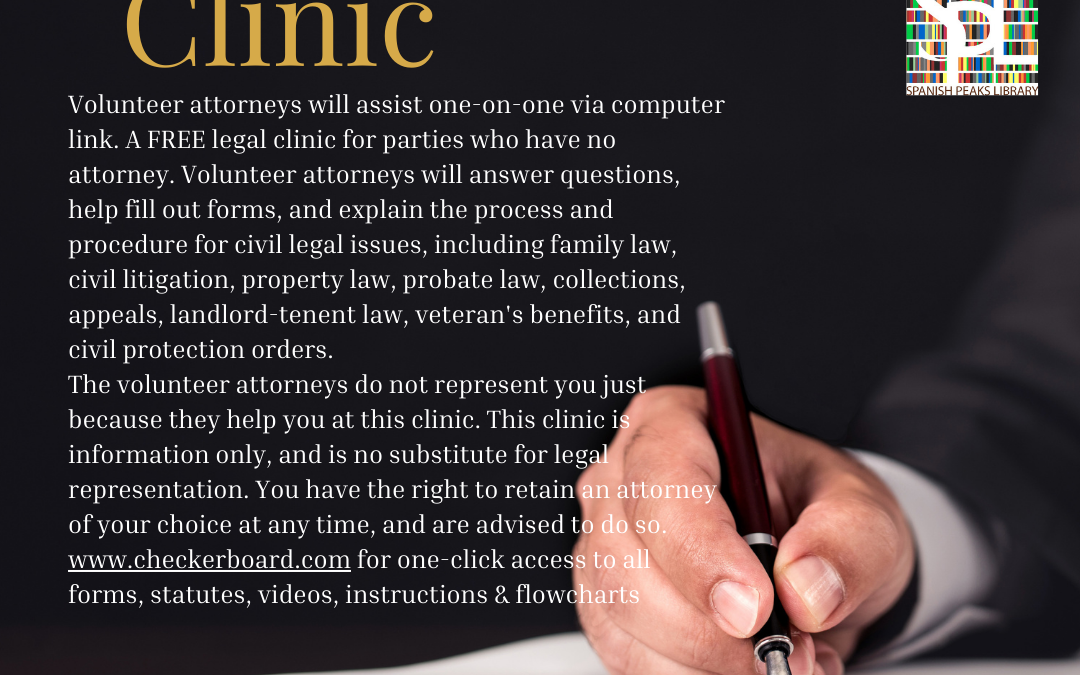 Free Legal Self-Help Clinic
