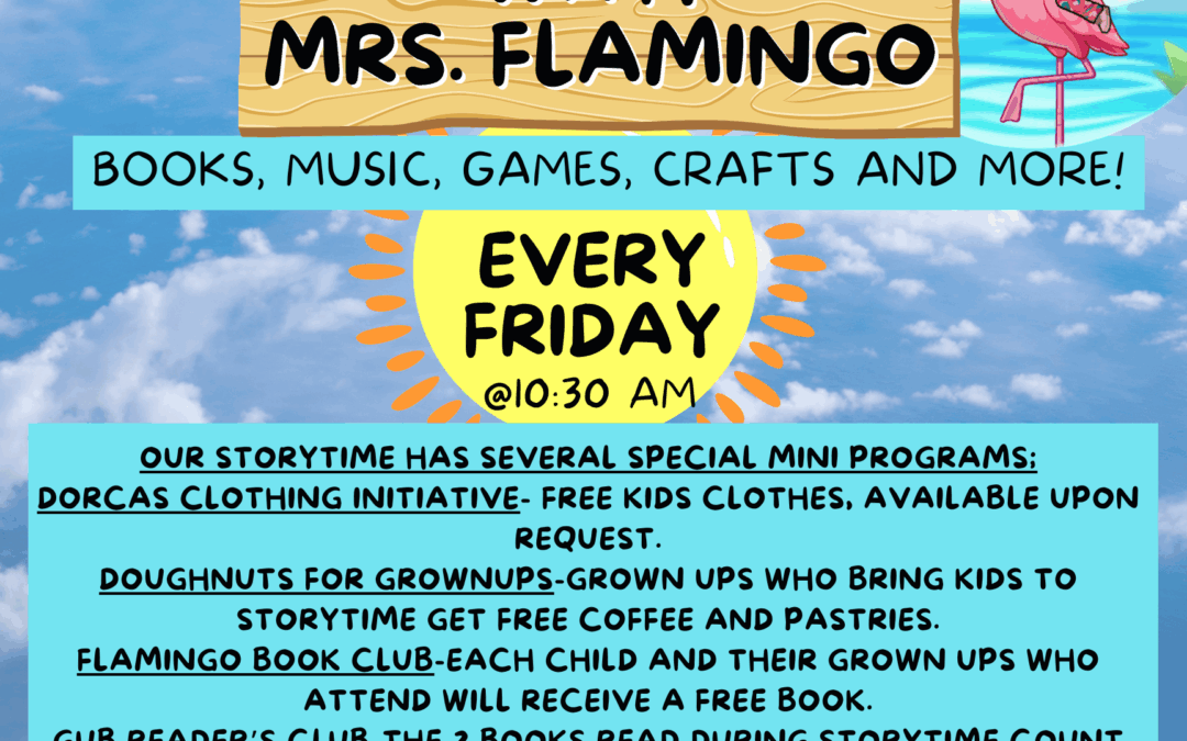 Storytime with Mrs. Flamingo