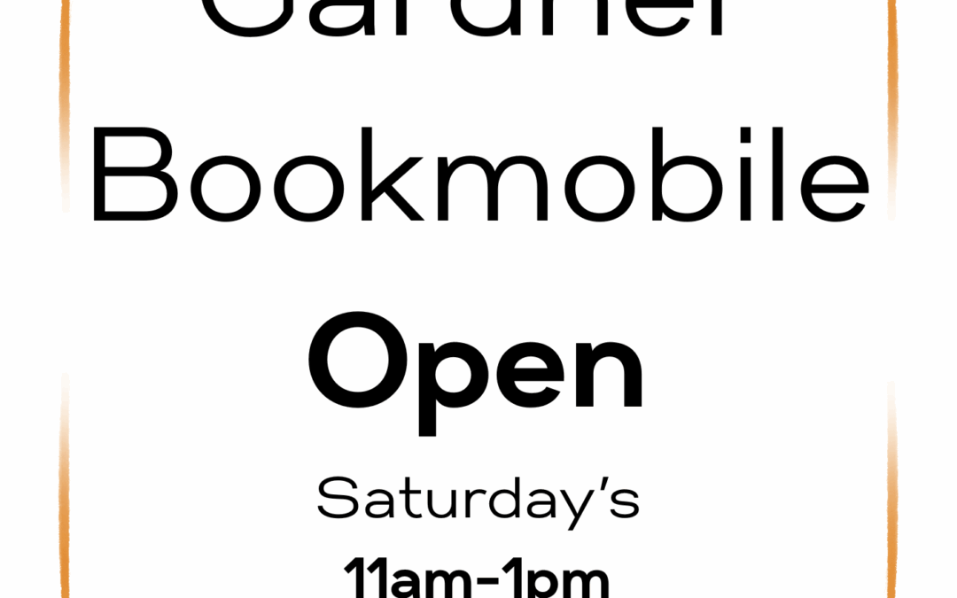 Gardner Bookmobile is OPEN