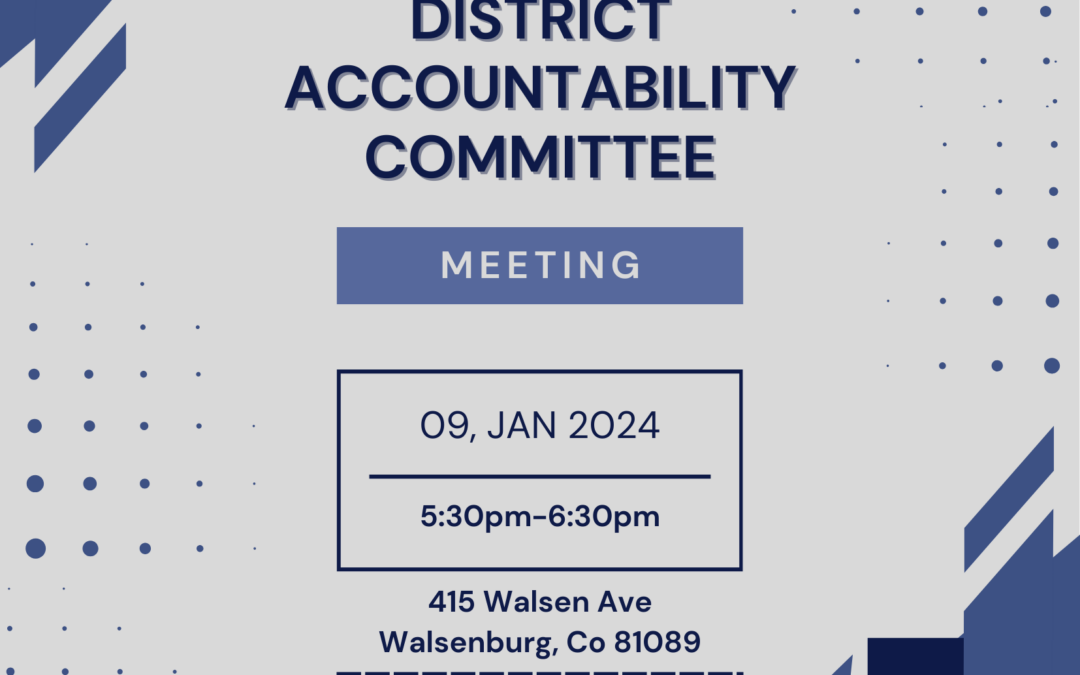 District Accountability Committee Meeting