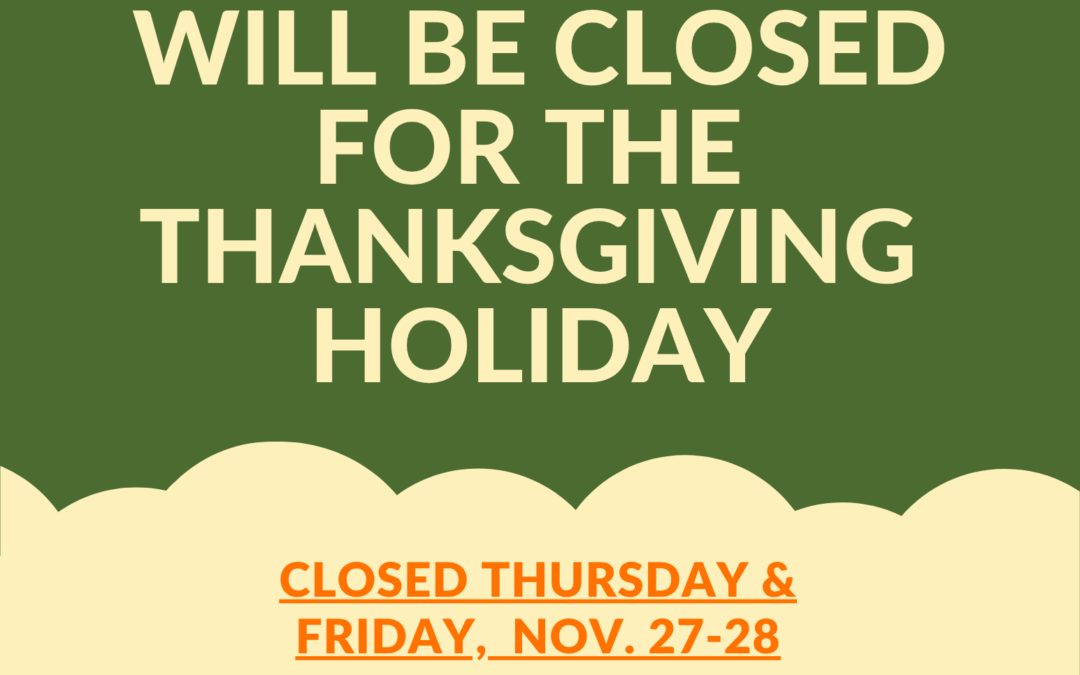 Closed for Holiday